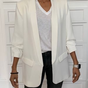 Cream blazer